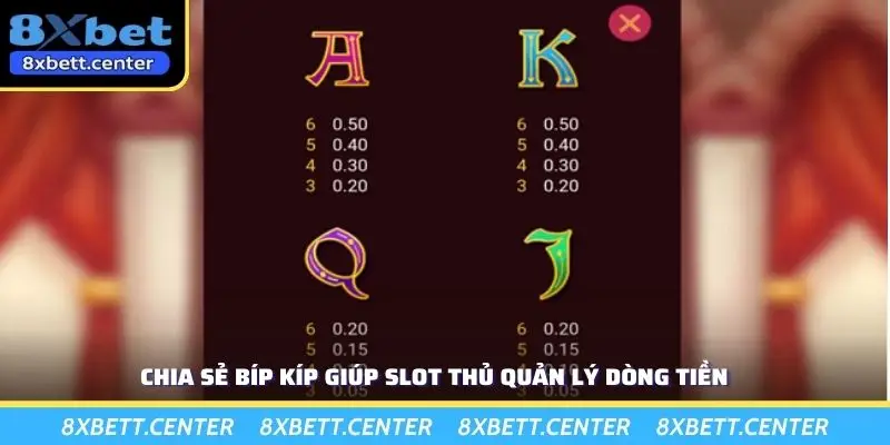 Chia sẻ bíp kíp giúp slot thủ quản lý dòng tiền