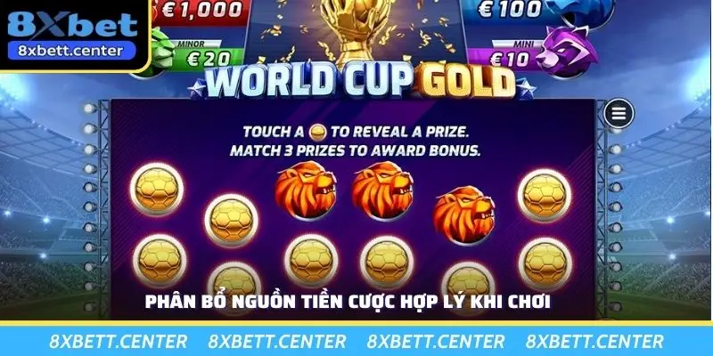 Phân bổ nguồn tiền cược hợp lý khi chơi