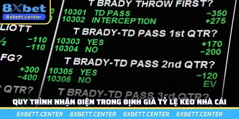 Quy trình nhận diện trong định giá tỷ lệ kèo nhà cái